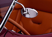 AUT 30 RK1859 03
1932 Ford Custom Roadster Burgundy Side Mirror Detail