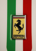 AUT 30 RK1938 03
2004 Ferrari 360 Red Detail Front Hood Emblem Shot