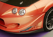 AUT 30 RK1947 01
2001 Acura Integra Orange Custom Detail Front Headlight And Fender