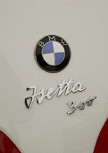 AUT 30 RK1955 01
1958 BMW Isetta Red And White Detail Emblem