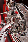 AUT 30 RK2417 01
1932 Ford Roadster Red Detail Front Suspension And Brake