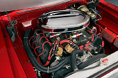 AUT 30 RK2453 01
1964 Dodge Polara Red Detail Engine Shot