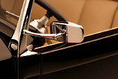 AUT 30 RK2564 01
1929 Ford Track Nose Roadster Black And Cream Detail