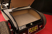 AUT 30 RK2582 01
1929 Ford Track Nose Roadster Black And Cream Detail Trunk