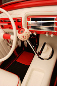 AUT 30 RK2655 01
1932 Ford Channel Roadster Red Detail Interior