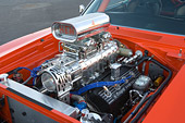 AUT 30 RK2855 01
1968 Dodge Charger Orange Detail Hemi Engine