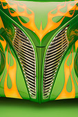 AUT 30 RK2934 01
1939 Ford Sedan Green With Flames Detail Front Hood And Grill