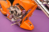AUT 30 RK3036 01
2006 Brouhard Custom Softail Pearl Orange Detail