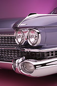AUT 30 RK3075 02
1959 Cadillac El Dorado Seville Cabriolet Lavender Detail Front Grill And Headlight