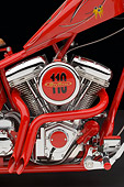 AUT 30 RK3479 01
2006 Binford Indian Larry Tribute Custom Chopper Red Detail Studio