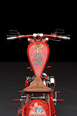 AUT 30 RK3490 01
2006 Binford Indian Larry Tribute Custom Chopper Red Detail Studio