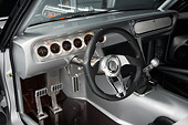 AUT 30 RK3728 01
1966 Ford Mustang Fastback Silver And Black Detail  Studio