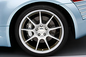 AUT 30 RK3957 01
2007 Chevrolet Corvette Callaway C16 Speedster Light Blue Rear Wheel Profile Detail