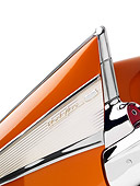 AUT 30 RK3989 01
1957 Chevrolet Bel Air Convertible Serra Gold Rear Detail Studio