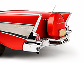 AUT 30 RK4049 01
1957 Chevrolet Bel Air Convertible Red Tailfin Detail Studio