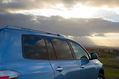 AUT 30 RK4083 01
2008 Toyota Highlander Hybrid 4WD-i V6 Light Blue 3/4 Rear View Detail
