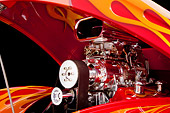 AUT 30 RK4122 01
1941 Willys Coupe Hot Rod Red With Flames Engine Detail Studio