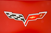 AUT 30 RK4304 01
2008 Chevrolet Corvette 427 Limited Edition Z06 Coupe Red Emblem Detail Studio