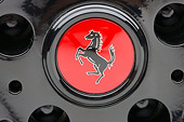 AUT 30 RK4312 01
2008 Ferrari 612 Scaglietti Sessanta Black And Maroon Front Wheel Detail Studio