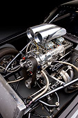 AUT 30 RK4319 01
1971 Chevrolet Camaro Black With Gray Flames Engine Detail Studio