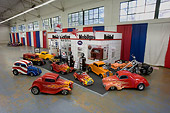 AUT 31 RK0075 01
Group Of Mini Hot Rods At Gas Station