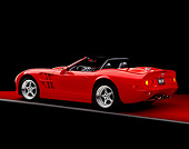 AUT 33 RK0308 05
2000 Shelby Series 1 Roadster Red 3/4 Rear View Studio