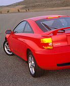AUT 33 RK0079 02
2000 Toyota Celica Red 3/4 Rear Shot On Pavement