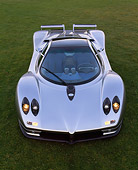 AUT 33 RK0228 05
2000 Zonda C12 S Silver Overhead Front Shot On Grass
