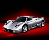 AUT 33 RK0377 01
2000 Zonda C12 S Silver Front 3/4 View Studio