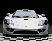 AUT 34 RK0095 05
2001 Saleen S7 Silver Head On Shot On Checkered Floor Studio