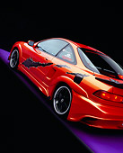 AUT 34 RK0387 02
2001 Acura Integra Orange Slanted 3/4 Rear View Studio