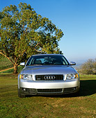 AUT 35 RK0142 04
2002 Audi A4 3.0 Quattro MT6 Silver Head On Shot On Grass Trees Blue Sky