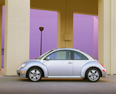 AUT 35 RK0179 04
2002 Volkswagen New Beetle Turbo S Silver Profile View On Pavement By Pillars