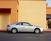 AUT 38 RK0143 03
2003 Honda Accord EX Silver Profile View On Pavement By Building