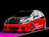 AUT 38 RK1899 01
2003 Toyota Matrix Tuner Black And Red 3/4 Front View Studio