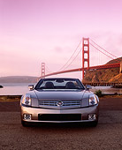 AUT 39 RK0004 05
2004 Cadillac XLR Convertible Shale Metallic Head On Shot By SF Bridge Filtered