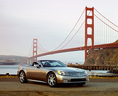 AUT 39 RK0006 05
2004 Cadillac XLR Convertible Shale Metallic Front 3/4 By SF Bridge Filtered