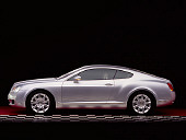 AUT 39 RK0125 09
2004 Bentley Continental GT Silver Profile View Studio