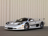 AUT 39 RK0393 01
2004 Mosler MT900S Silver 3/4 Front View On Pavement