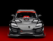 AUT 39 RK0412 01
2004 Mazda RX-8 Custom Black Front View Studio