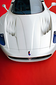 AUT 40 RK0208 01
2005 Maserati MC12 Blue and White Overhead Shot Studio