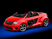 AUT 40 RK0297 01
2005 Scion xA Speedster Red 3/4 Front View In Studio
