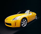 AUT 40 RK0109 05
2005 Nissan 350Z Roadster Yellow Wide Angle 3/4 Front View Studio