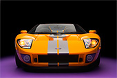 AUT 41 RK0281 01
2006 Ford GTX1 Yellow And Black Low Head On Shot Purple Floor Studio
