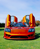 AUT 41 RK0018 05
2006 Saleen S7 Beryllium Head On Shot Doors Up On Grass