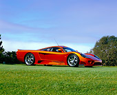 AUT 41 RK0023 04
2006 Saleen S7 Beryllium Low 3/4 Side View On Grass
