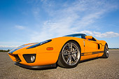 AUT 41 RK0274 01
2006 Ford GTX1 Yellow And Black Low 3/4 Front View On Pavement