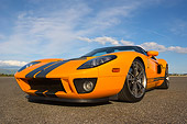 AUT 41 RK0275 01
2006 Ford GTX1 Yellow And Black Low 3/4 Front View On Pavement