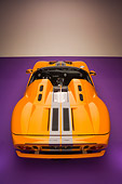 AUT 41 RK0283 01
2006 Ford GTX1 Yellow And Black Overhead Rear Shot Purple Floor Studio