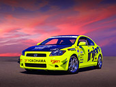 AUT 41 RK0507 01
2006 Toyota Scion TC Yellow Low 3/4 Front View On Pavement